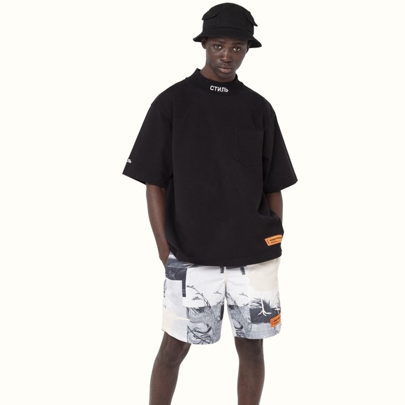 Heron Preston СТИЛЬ turtleneck t-shirt